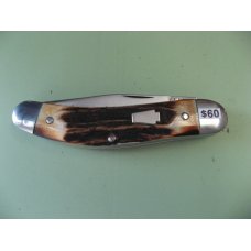 SCHATT & MORGAN  STAG SOWBELLY FACTORY SAMPLE