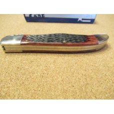 Case XX Cranberry Silver Script 2001 Pattern # 6265 SS Case XX Cranberry Silver Script 2001 Pattern # 6265 SS
