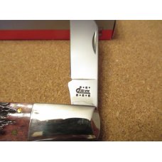 Case XX Cranberry Silver Script Pattern # 6143 SS Case XX Cranberry Silver Script Pattern # 6143 SS