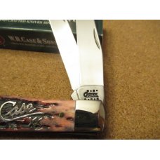 Case XX Cranberry Silver Script Trapper Pattern # 6254 SS Case XX Cranberry Silver Script Trapper Pattern # 6254 SS
