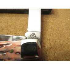 Case XX Cranberry Silver Script Trapper Pattern # 6254 SS Case XX Cranberry Silver Script Trapper Pattern # 6254 SS