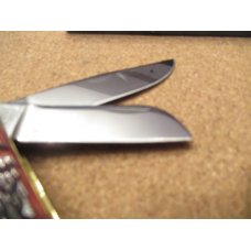Case XX Cranberry Silver Script Sowbelly Pattern # TB 6339 SS Case XX Cranberry Silver Script Sowbelly Pattern # TB 6339 SS