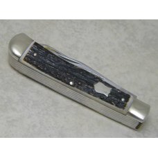 Bulldog Brand Solingen Germany Genuine Stag 20 Year Anniversary 5 Blade Trapper Knife in Box c.1998 Bulldog Brand Solingen Germany Genuine Stag 20 Year Anniversary 5 Blade Trapper Knife in Box c.1998