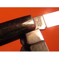 J A Henckels 3 Blade "Hand Forged" Barlow (HK-26-T) with Unusual Faux Multi Brown Tone Handles -NOS J A Henckels 3 Blade "Hand Forged" Barlow (HK-26-T) with Unusual Faux Multi Brown Tone Handles -NOS