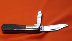 1976 Case xx USA (4 Dot) Barlow MDL# 62009 1/2 Pocket Knife w/ Sawcut Derlin Handles - NOS/NM