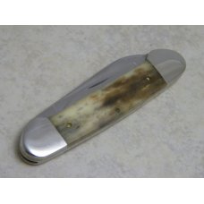 Case XX Bradford PA USA 1993 Appaloosa Bone A62131 SS Canoe Knife Case XX Bradford PA USA 1993 Appaloosa Bone A62131 SS Canoe Knife