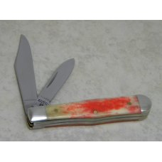 Case XX USA 4 Dot (1996) Red Appaloosa Bone 6225 1/2 SS Tiny Coke Bottle Knife Case XX USA 4 Dot (1996) Red Appaloosa Bone 6225 1/2 SS Tiny Coke Bottle Knife