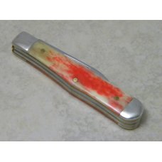 Case XX USA 4 Dot (1996) Red Appaloosa Bone 6225 1/2 SS Tiny Coke Bottle Knife Case XX USA 4 Dot (1996) Red Appaloosa Bone 6225 1/2 SS Tiny Coke Bottle Knife