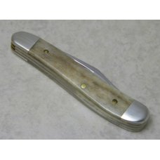 Case XX Bradford PA USA 1993 Appaloosa Bone A6220 SS Peanut Knife Case XX Bradford PA USA 1993 Appaloosa Bone A6220 SS Peanut Knife