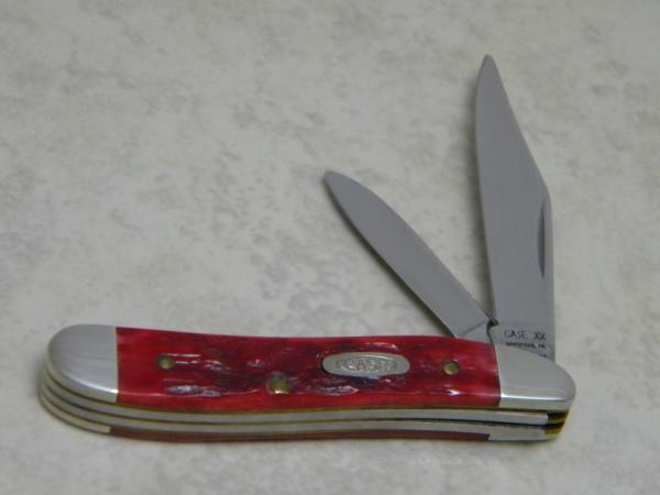 Case XX SS USA 1 Dot (1989) Genuine Red Bone R6220 SS Peanut Knife Case XX SS USA 1 Dot (1989) Genuine Red Bone R6220 SS Peanut Knife