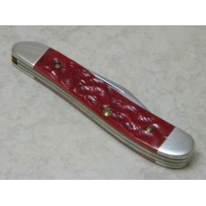 Case XX SS USA 1 Dot (1989) Genuine Red Bone R6220 SS Peanut Knife Case XX SS USA 1 Dot (1989) Genuine Red Bone R6220 SS Peanut Knife