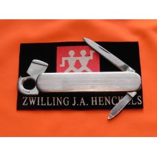 Vintage Zwillingswerk, J A Henckels Gentlemen's Pocket Knife with File and Cigar Cutter Vintage Zwillingswerk, J A Henckels Gentlemen's Pocket Knife with File and Cigar Cutter