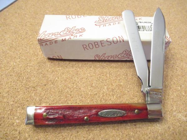 Robeson Red Bone Handle Doc's Knife  1 of 150