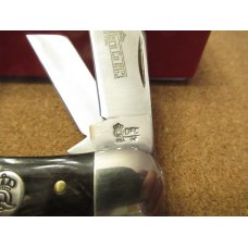 Queen 3 Blade Railsplitter Buffalo Horn  D-2 Steel