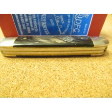 Queen 3 Blade Railsplitter Buffalo Horn  D-2 Steel