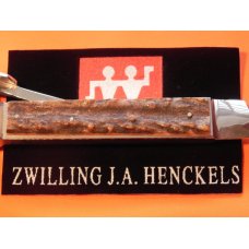 Vintage J A Henckels Cigar Cutter / Cigar Box Tool with Fantastic Stag Handles - NM - RARE ONE! Vintage J A Henckels Cigar Cutter / Cigar Box Tool with Fantastic Stag Handles - NM - RARE ONE!