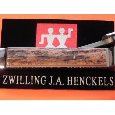 Vintage J A Henckels Cigar Cutter / Cigar Box Tool with Fantastic Stag Handles - NM - RARE ONE! Vintage J A Henckels Cigar Cutter / Cigar Box Tool with Fantastic Stag Handles - NM - RARE ONE!
