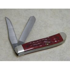 Case XX Bradford PA USA 1992 Dark Red Bone DR6207 SS Mini Trapper Knife Case XX Bradford PA USA 1992 Dark Red Bone DR6207 SS Mini Trapper Knife