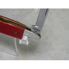 Case XX USA 4 Dot (1996) Red Bone 06263 SS Eisenhower Pen Knife Case XX USA 4 Dot (1996) Red Bone 06263 SS Eisenhower Pen Knife