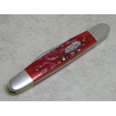 Case XX USA 4 Dot (1996) Red Bone 06263 SS Eisenhower Pen Knife Case XX USA 4 Dot (1996) Red Bone 06263 SS Eisenhower Pen Knife