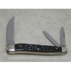 Schatt & Morgan Titusville PA Genuine Bone 043046 Wharncliffe Whittler Knife c.2007 Schatt & Morgan Titusville PA Genuine Bone 043046 Wharncliffe Whittler Knife c.2007