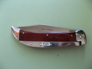 SCHATT & MORGAN #71 JOHN HENRY  EXPRESS AUTO RED ACRYLIC