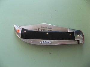 SCHATT & MORGAN #71 JOHN HENRY  EXPRESS AUTO BLACK G-10