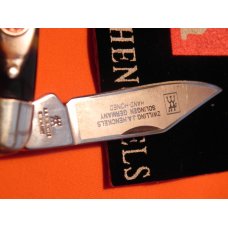 J A Henckels HK-7-T Whitter PocketKnife w Faux Tortoise Shell Handles &Frost Blade Etch -Hand Honed J A Henckels HK-7-T Whitter PocketKnife w Faux Tortoise Shell Handles &Frost Blade Etch -Hand Honed