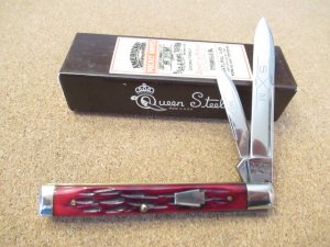  Schatt & Morgan File & Wire Red Bone Doctor's Knife 