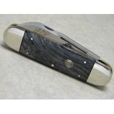 Bulldog Brand Germany Grey Slate Celluloid "Alaskan Malamute" Elephant Toe Knife in Box c.1995 Bulldog Brand Germany Grey Slate Celluloid "Alaskan Malamute" Elephant Toe Knife in Box c.1995