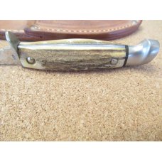 Case XX USA Stag Handle Fixed Blade M-5F Case XX USA Stag Handle Fixed Blade M-5F