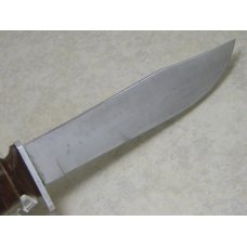 Schrade Walden NY USA H-15 Stacked Leather Hunting Fixed Blade Sheath Knife Schrade Walden NY USA H-15 Stacked Leather Hunting Fixed Blade Sheath Knife