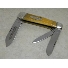 Case Classic 1995 Light Brown Bone 63046 Oval Shield Humpback Whittler Knife in Box Case Classic 1995 Light Brown Bone 63046 Oval Shield Humpback Whittler Knife in Box