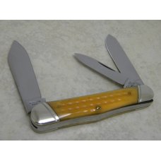 Case Classic 1995 Light Brown Bone 63046 Oval Shield Humpback Whittler Knife in Box Case Classic 1995 Light Brown Bone 63046 Oval Shield Humpback Whittler Knife in Box