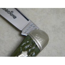 Case Classic 1994 Green Bone 63046 Bomb Shield Humpback Whittler Knife in Box Case Classic 1994 Green Bone 63046 Bomb Shield Humpback Whittler Knife in Box