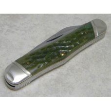 Case Classic 1994 Green Bone 63046 Bomb Shield Humpback Whittler Knife in Box Case Classic 1994 Green Bone 63046 Bomb Shield Humpback Whittler Knife in Box