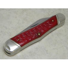 Case Classic 1995 Dark Red Bone 63046 Oval Shield Humpback Whittler Knife in Box Case Classic 1995 Dark Red Bone 63046 Oval Shield Humpback Whittler Knife in Box
