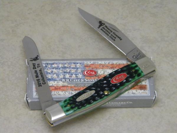 Case XX USA Green Bone 6275 SP "2016 Mule Day Columbia, TN" Moose Knife in Box Case XX USA Green Bone 6275 SP "2016 Mule Day Columbia, TN" Moose Knife in Box