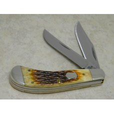 Case XX USA 2005 Antique Bone T.B. 62110 SS Tony Bose Saddlehorn Knife - NIB Case XX USA 2005 Antique Bone T.B. 62110 SS Tony Bose Saddlehorn Knife - NIB