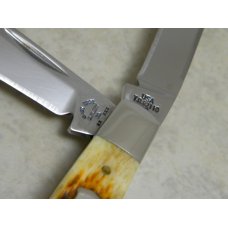 Case XX USA 2005 Antique Bone T.B. 62110 SS Tony Bose Saddlehorn Knife - NIB Case XX USA 2005 Antique Bone T.B. 62110 SS Tony Bose Saddlehorn Knife - NIB