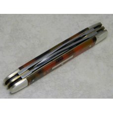 Bulldog Brand Hammer Forged Solingen Germany Pit Bulls 4 Blade Congress Knife c.2004