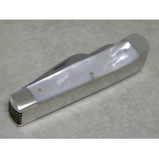 Bulldog Brand Solingen Germany Genuine Pearl 20 Year Anniversary 5 Blade Trapper Knife in Box c.1998 Bulldog Brand Solingen Germany Genuine Pearl 20 Year Anniversary 5 Blade Trapper Knife in Box c.1998