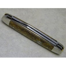 Bulldog Brand Solingen Germany Pit Bulls Trade Mark Marbled Cattle Stockman Knife c.1995 Bulldog Brand Solingen Germany Pit Bulls Trade Mark Marbled Cattle Stockman Knife c.1995