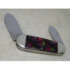 Fight'n Rooster Frank Buster & Son Celebrated Cutlery Germany Celluloid Sunfish Knife c.1996