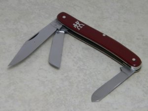Vintage J.A. Henckels Germany Red Model: 1815 Stockman Knife