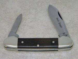 Vintage J.A. Henckels Germany Wood Model: 1914 "Hand Forged" Canoe Knife
