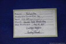 Tuna Valley Burnt Stag Railsplitter. #385 Tuna Valley Burnt Stag Railsplitter. #385