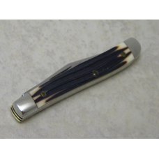 Queen # 14 Imitation Winterbottom Bone Peanut Knife "Q" Dagger Tang Stamp - Etched - C. 1984-1990 Queen # 14 Imitation Winterbottom Bone Peanut Knife "Q" Dagger Tang Stamp - Etched - C. 1984-1990
