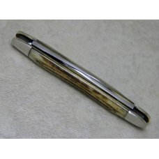 Queen Steel #5 Winterbottom Bone Miniature Pen Knife - No Tang Stamp - Etched - 1960's Queen Steel #5 Winterbottom Bone Miniature Pen Knife - No Tang Stamp - Etched - 1960's