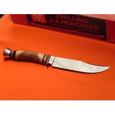 Vintage J A Henckels Presentation Hunting Knife (HK500) W Gold Scroll & Buck Blade Etch + Sheath&Box Vintage J A Henckels Presentation Hunting Knife (HK500) W Gold Scroll & Buck Blade Etch + Sheath&Box